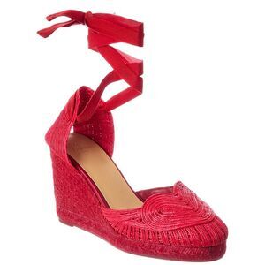 Castañer Cacia Wedge Sandal, Red